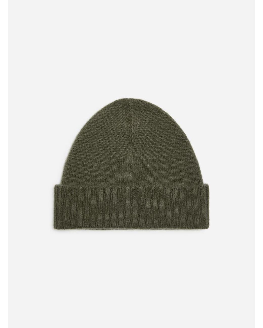 ARKET Green Cashmere Beanie