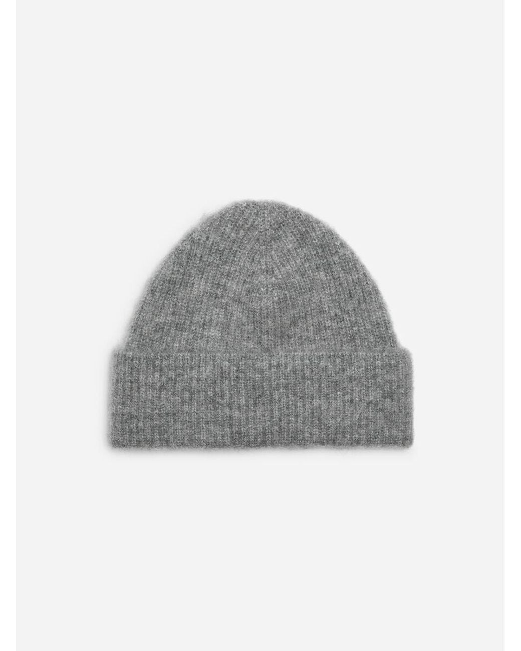 ARKET Black Alpaca-Blend Beanie