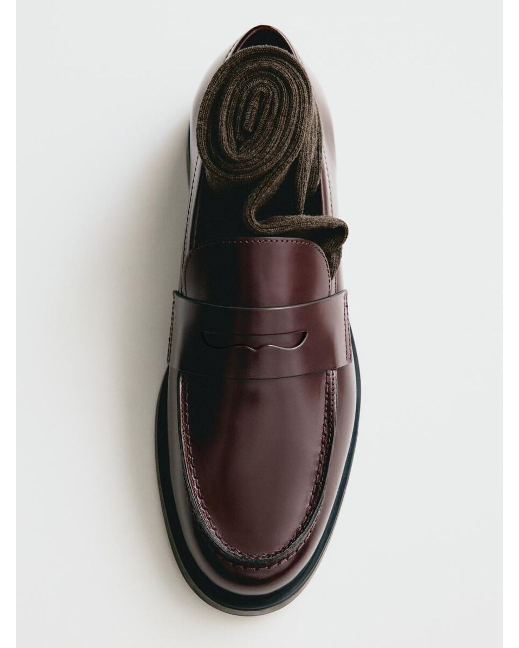 ARKET Blue Leather Loafers for men