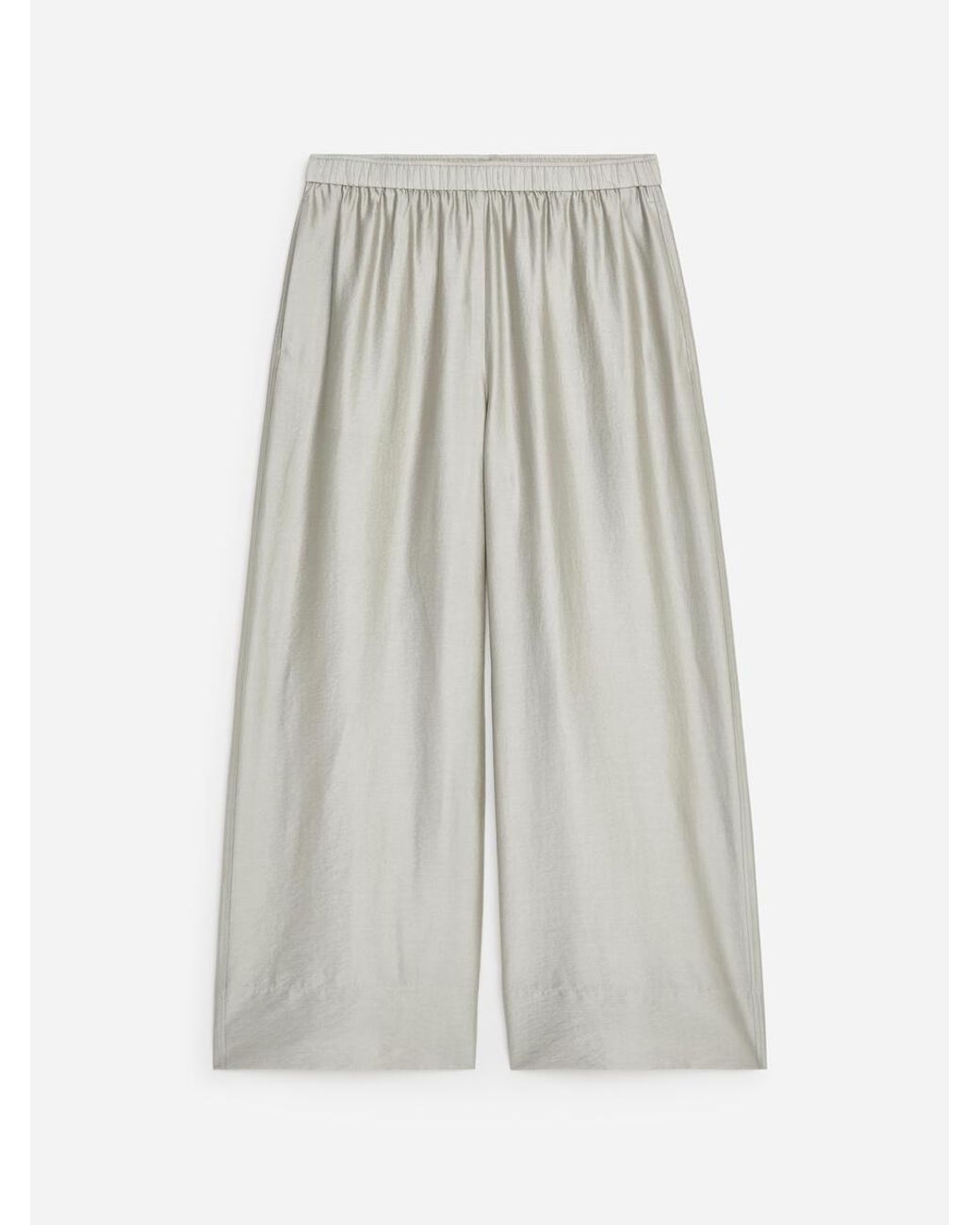 ARKET White Relaxed Trousers