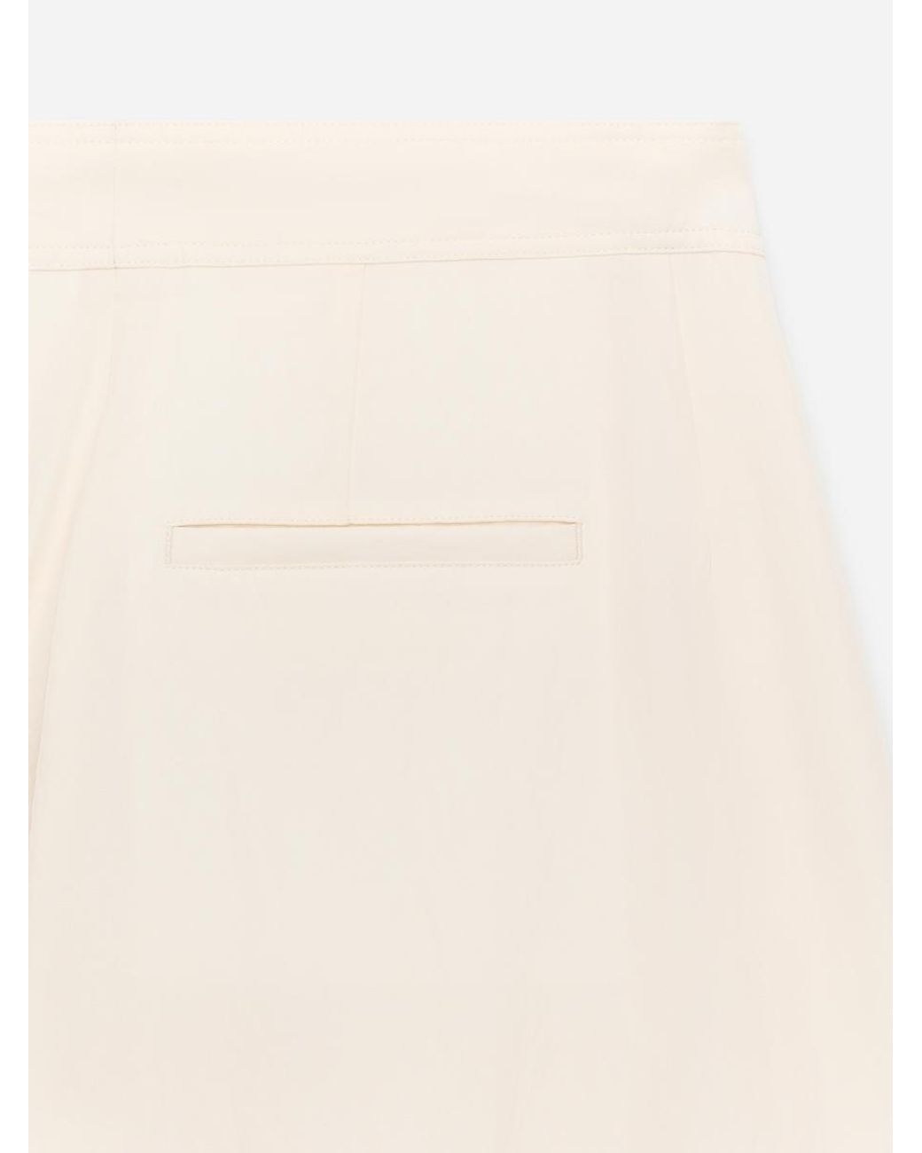 ARKET White Wrap-Front Tailored Trousers