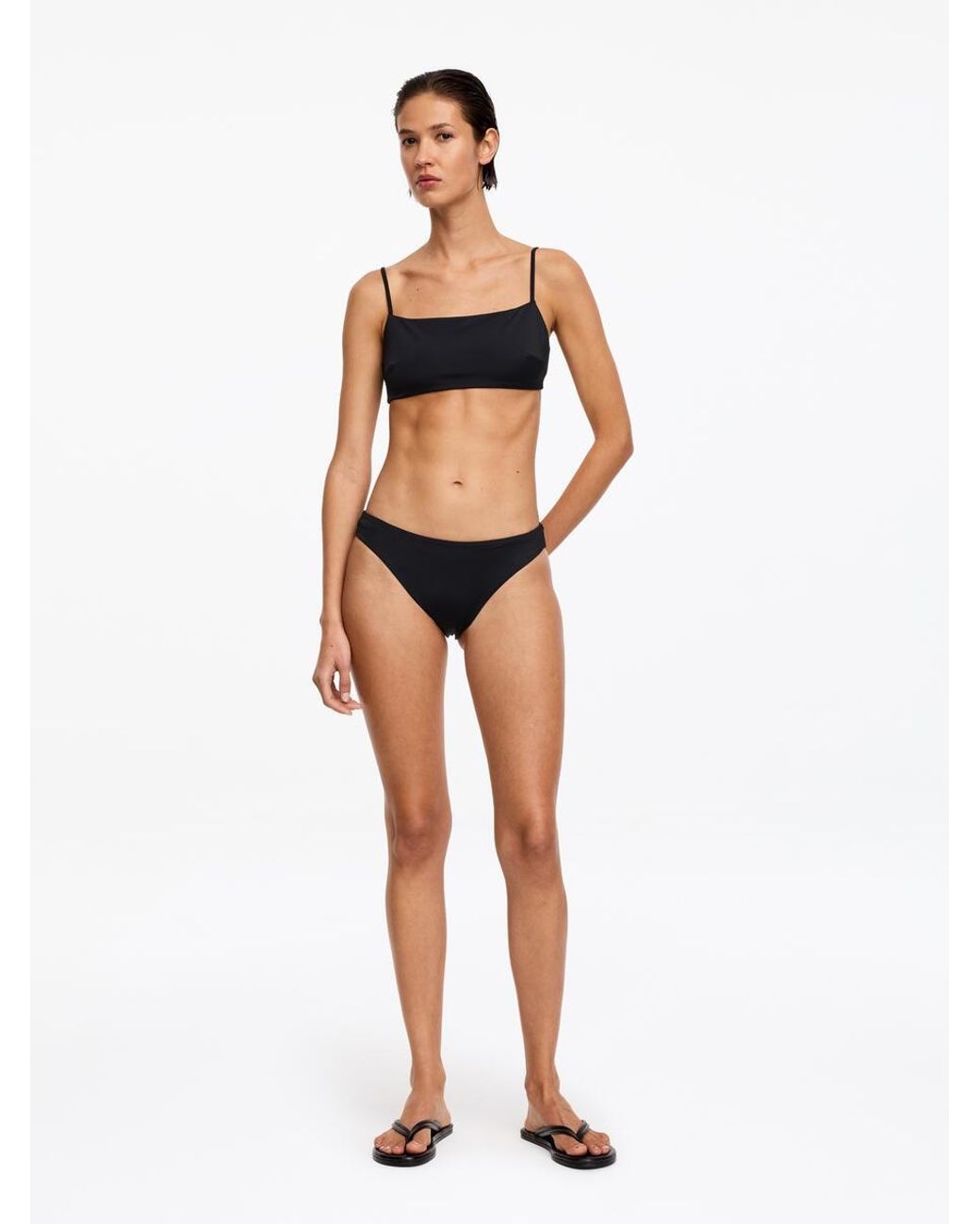 ARKET Black Sporty Bikini Briefs