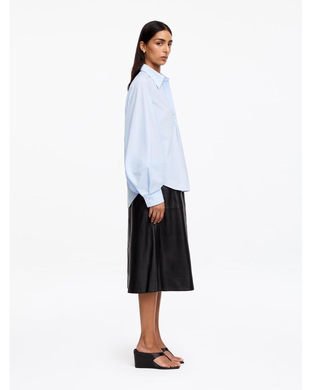 ARKET White Pima Cotton Shirt