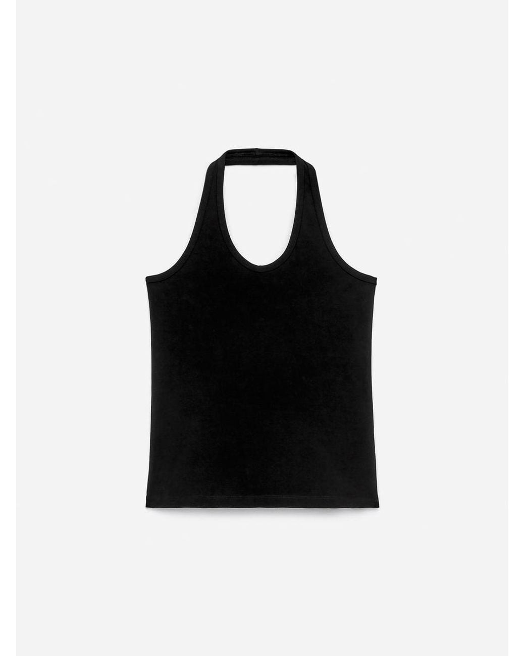 ARKET Black Halterneck Top
