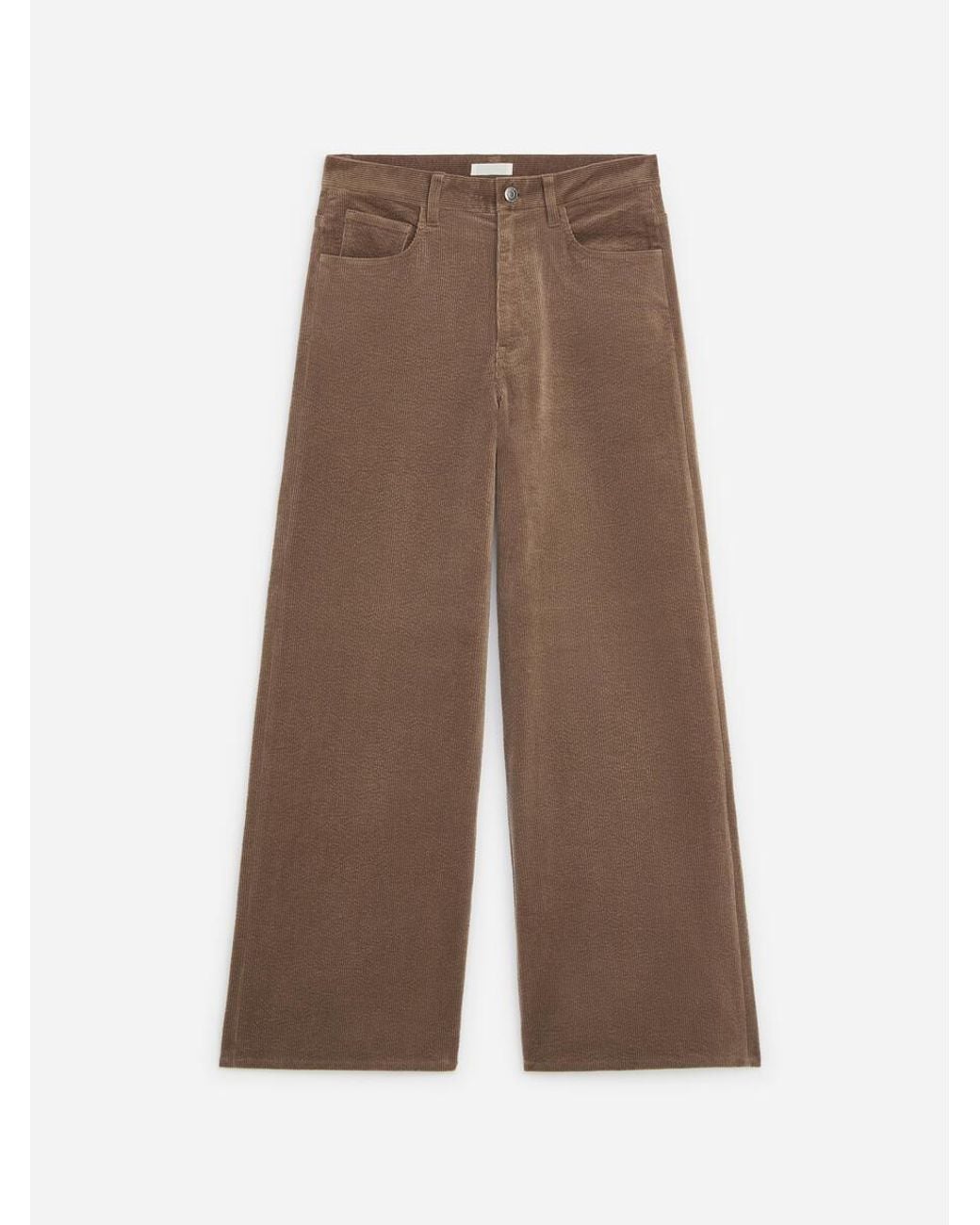 ARKET White Corduroy Trousers