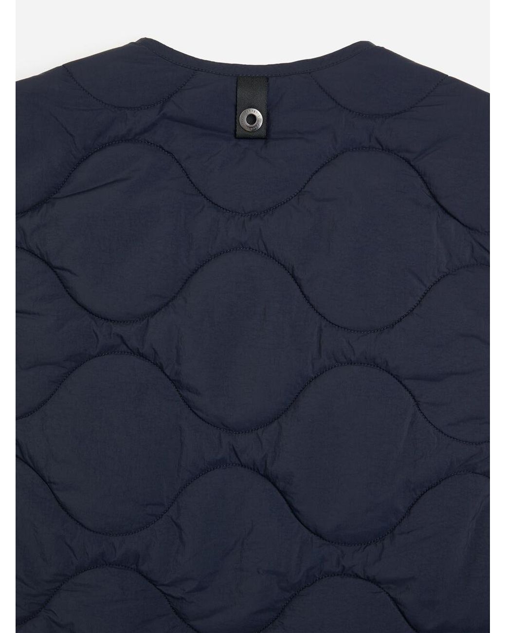 ARKET Blue Quilted Liner Vest for men