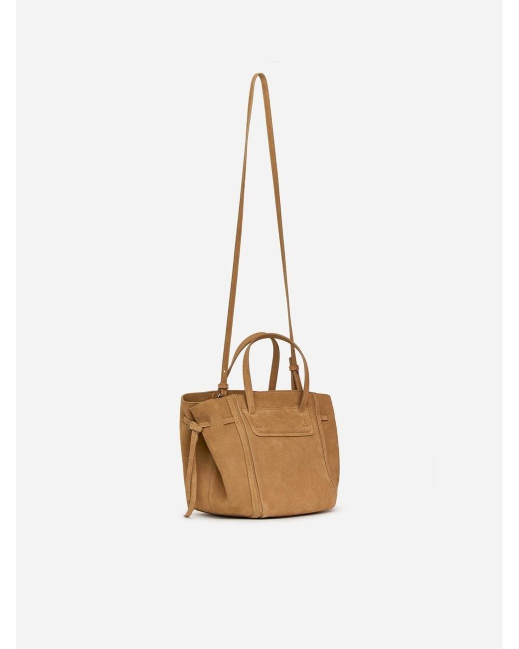 ARKET Blue Leather Tote Bag