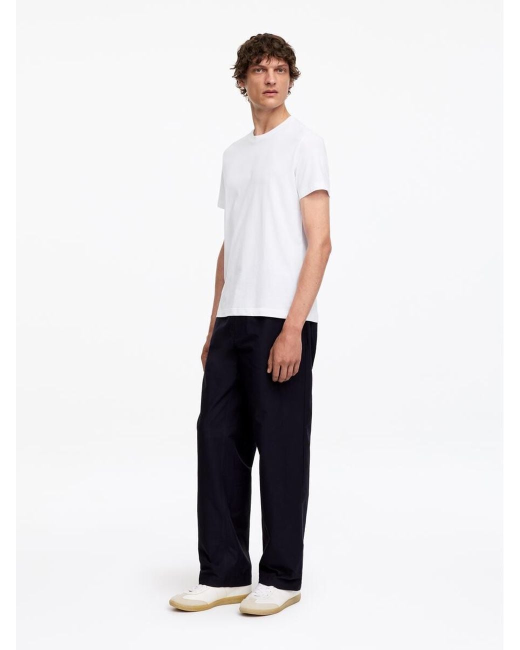 ARKET White 170 Gsm Regular T-Shirt for men