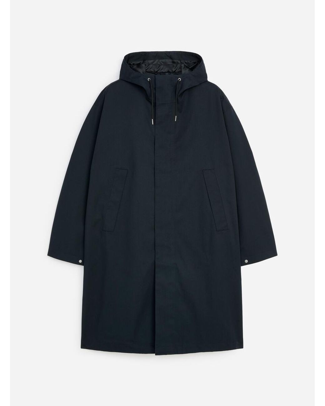 ARKET Blue Hooded Parka for men