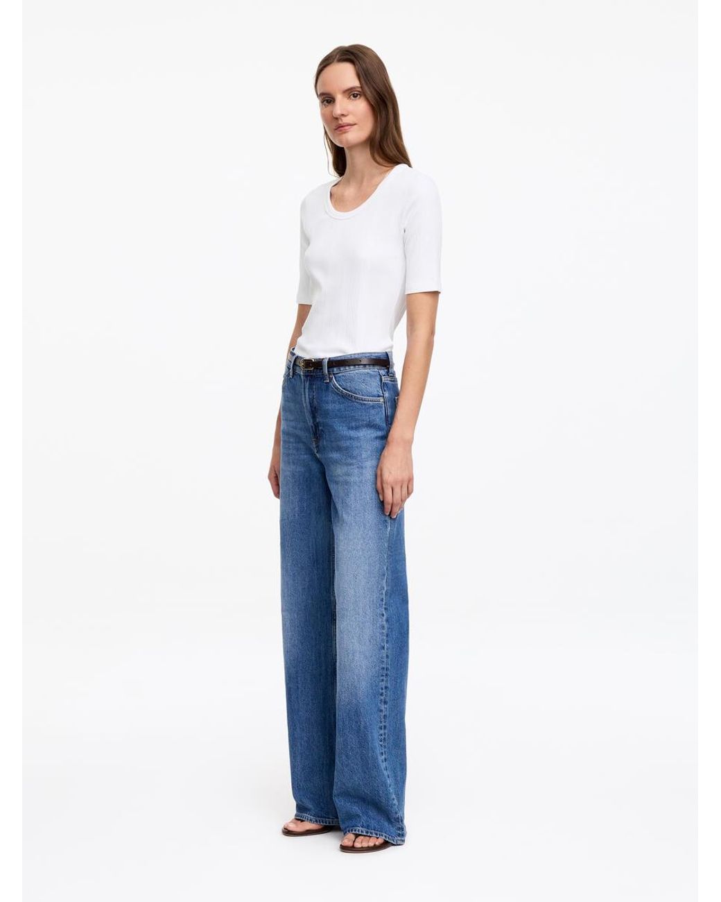 ARKET White Rib T-Shirt