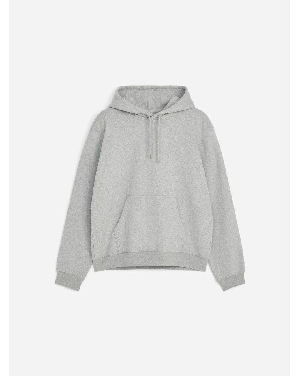 ARKET Gray Hooded Sweatshirt for men