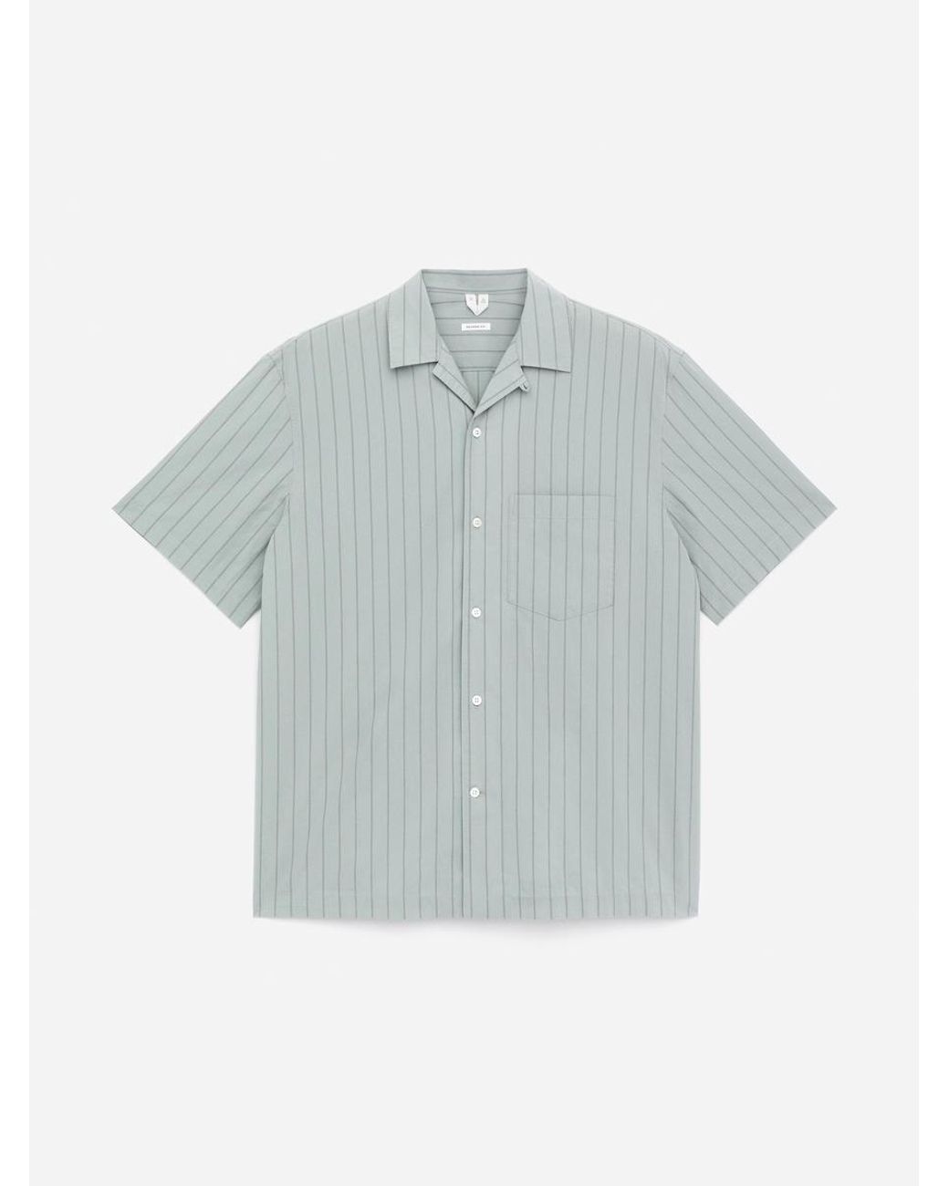 ARKET White Cotton Resort Shirt for men