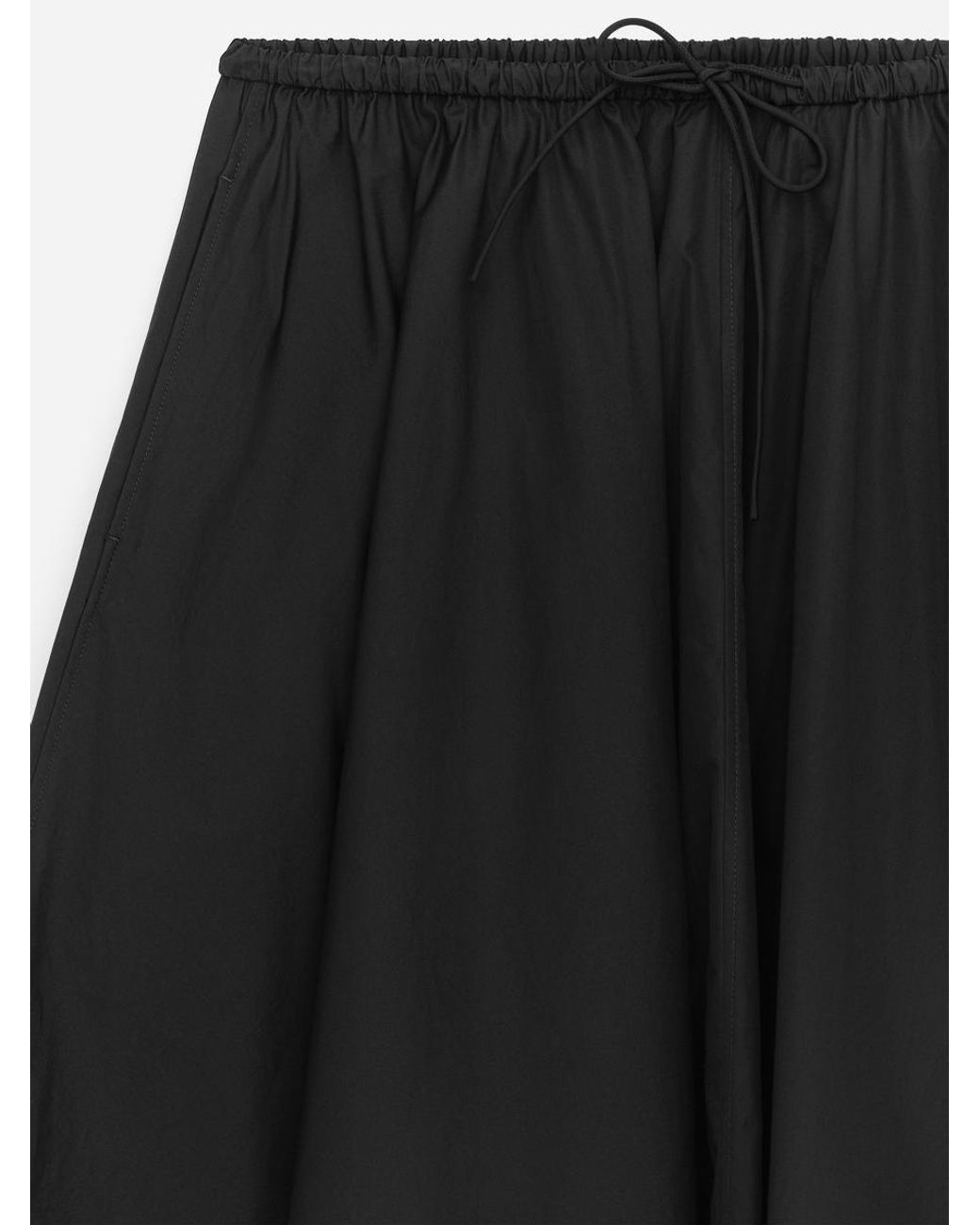ARKET White Wide Cotton Skirt