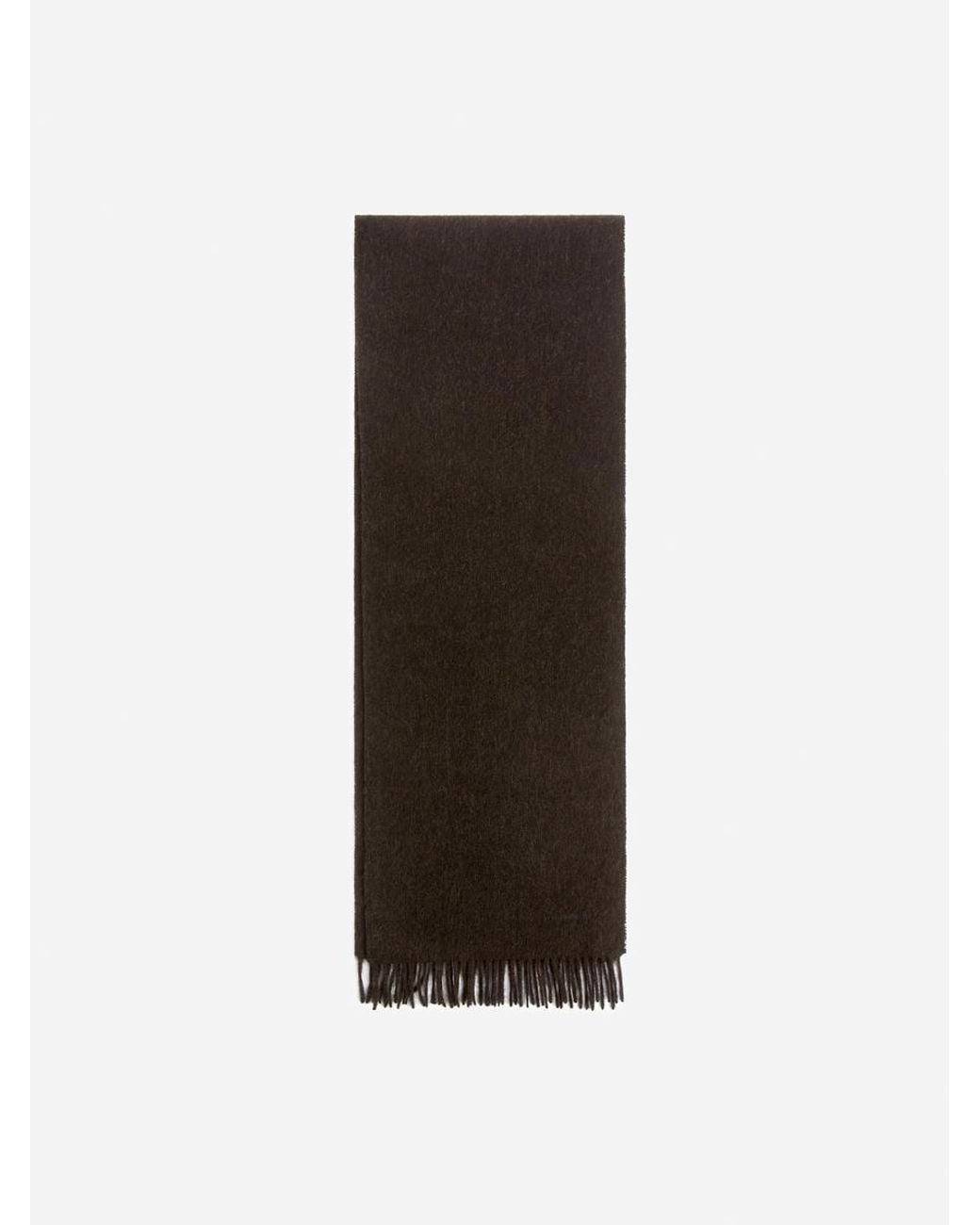 ARKET Brown Cashmere Scarf for men