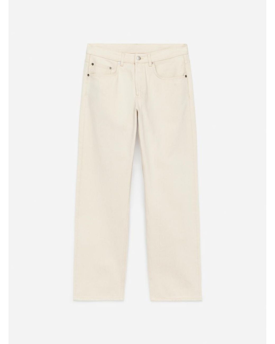 ARKET White Ocean Loose Jeans for men
