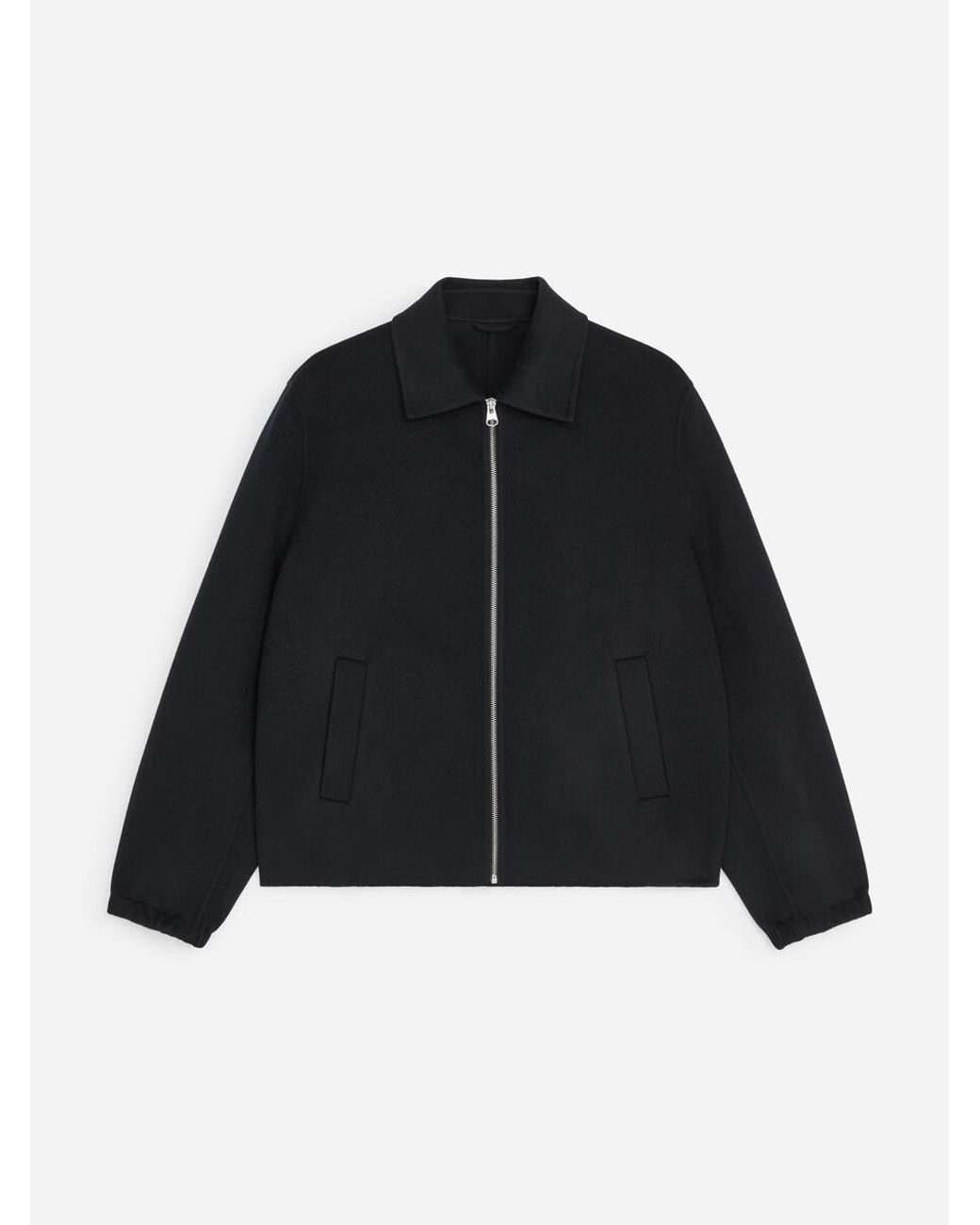 ARKET Blue Wool Blend Doublé Jacket for men