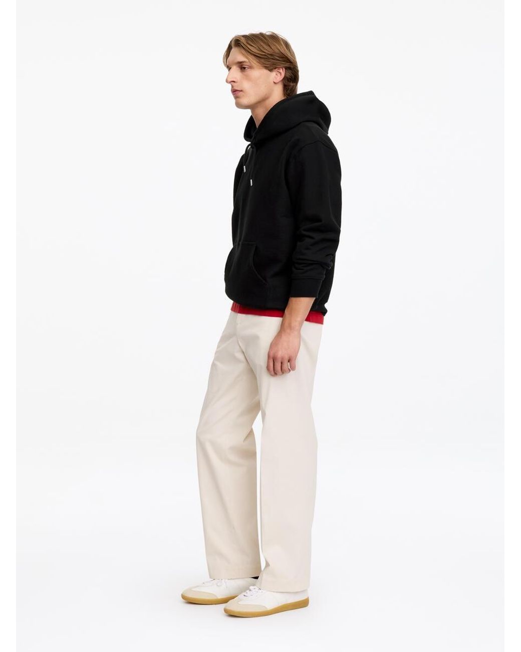 ARKET Black Hooded Sweatshirt for men