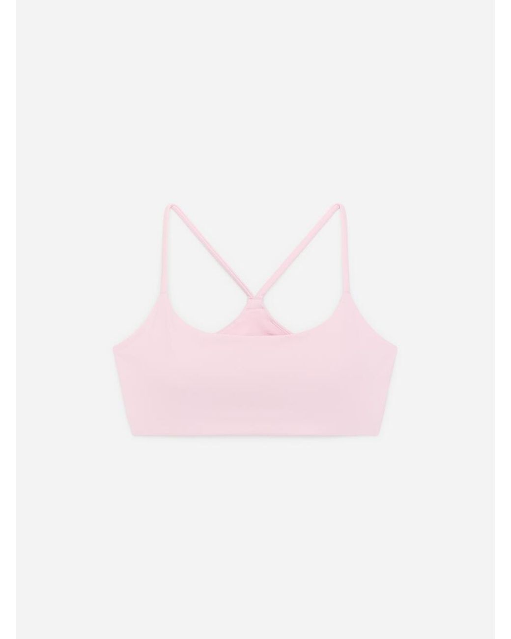 ARKET White Soft Stretch Sports Bra