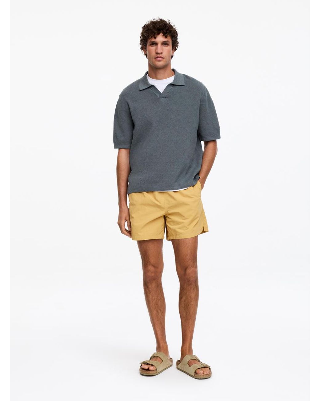 ARKET Blue Swim Shorts for men