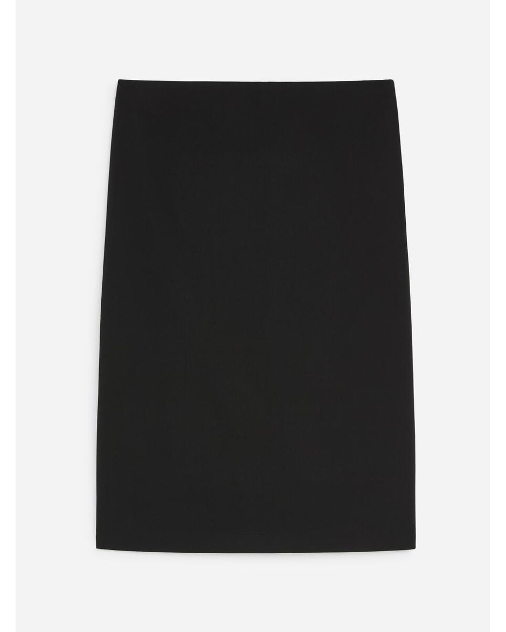 ARKET Black Slim-Fit Pencil Skirt
