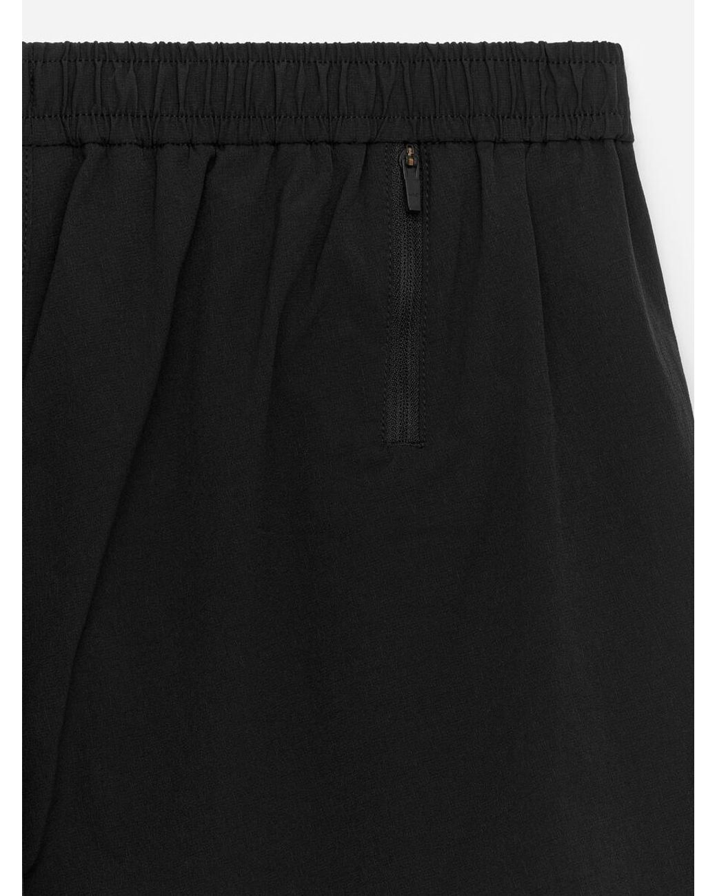 ARKET Black Active Sport Shorts for men