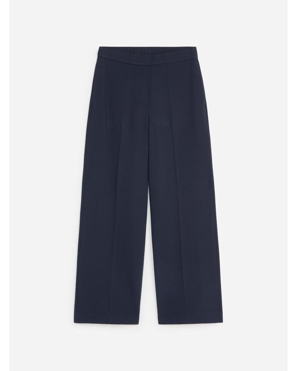 ARKET Blue Straight-Leg Trousers