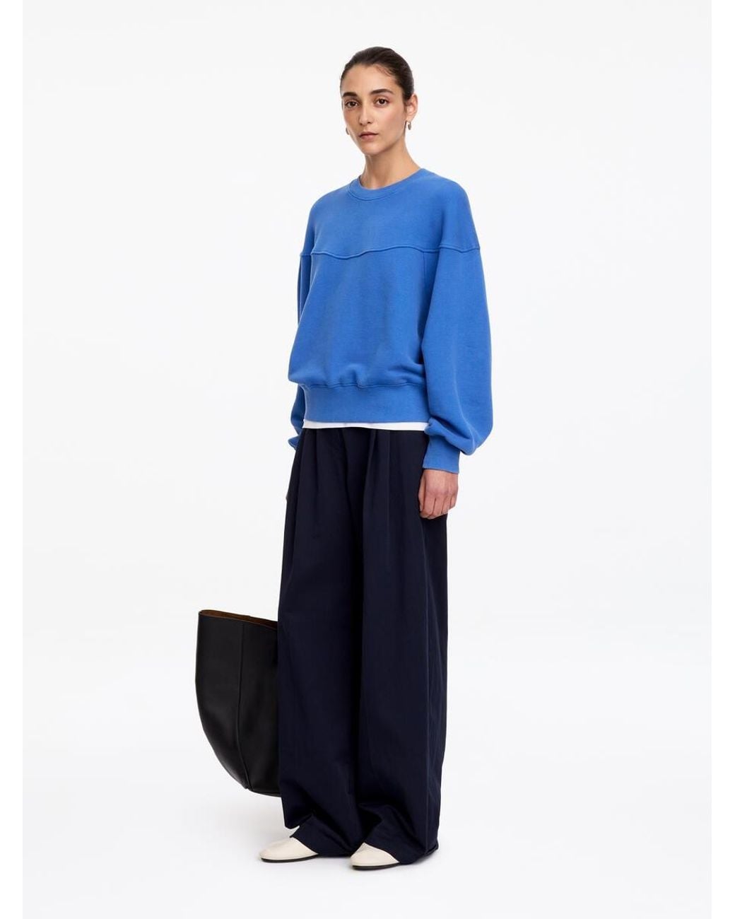 ARKET Blue Cotton Sweatshirt