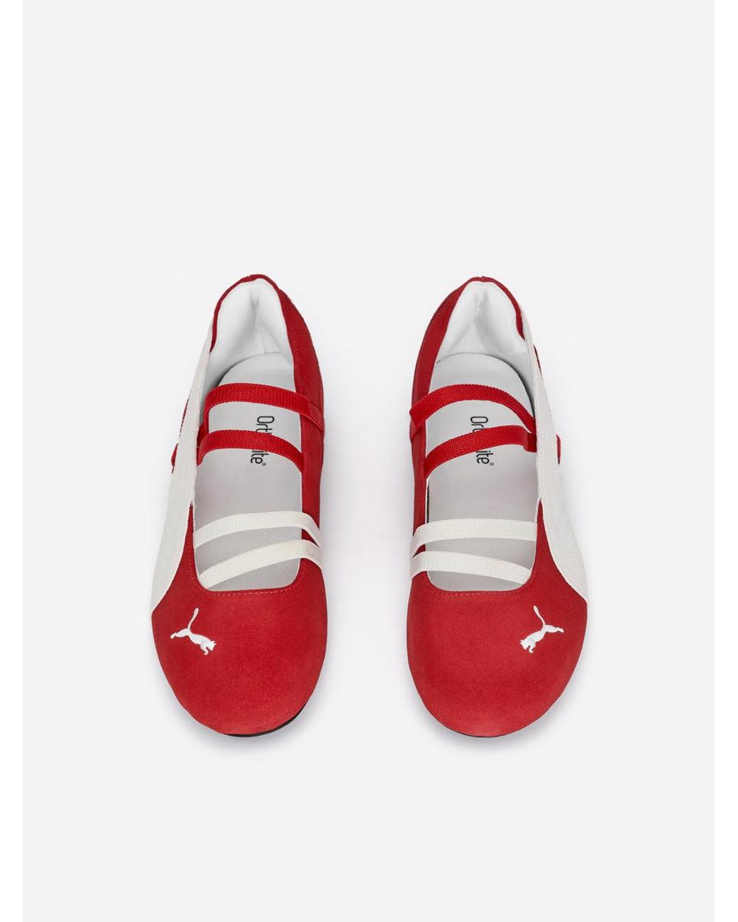 ARKET Blue Velourslederballerina Speedcat Von Puma