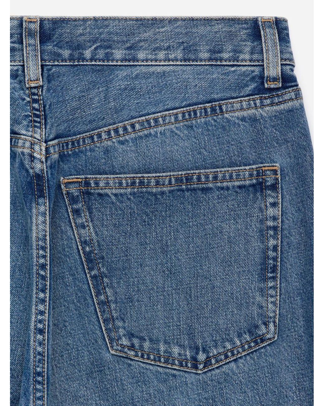 ARKET Blue Snow Straight Jeans