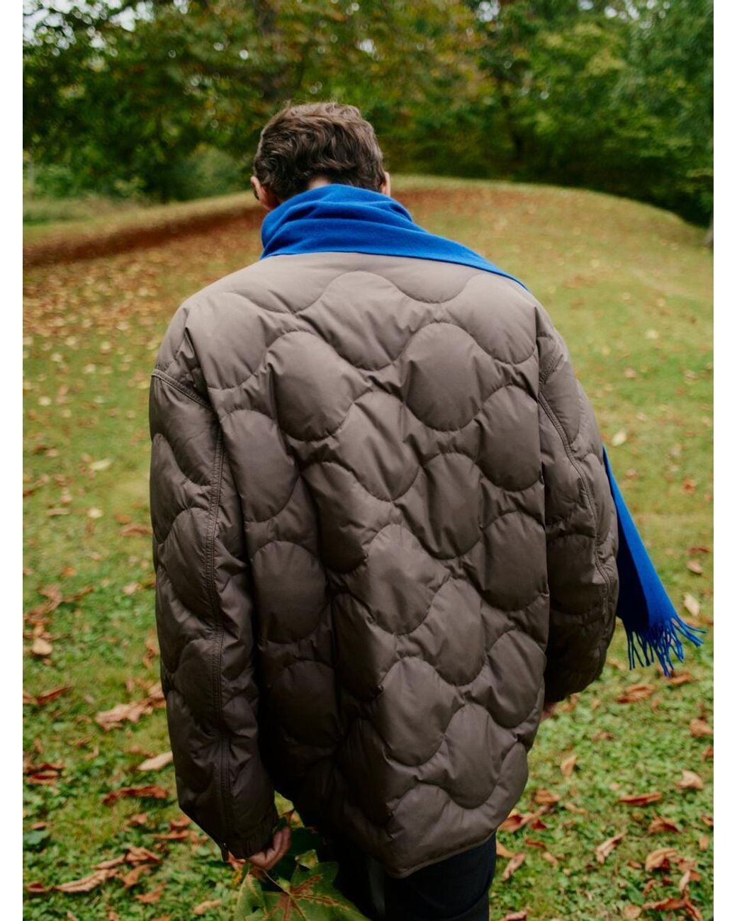 ARKET Natural Quilted Down Jacket for men