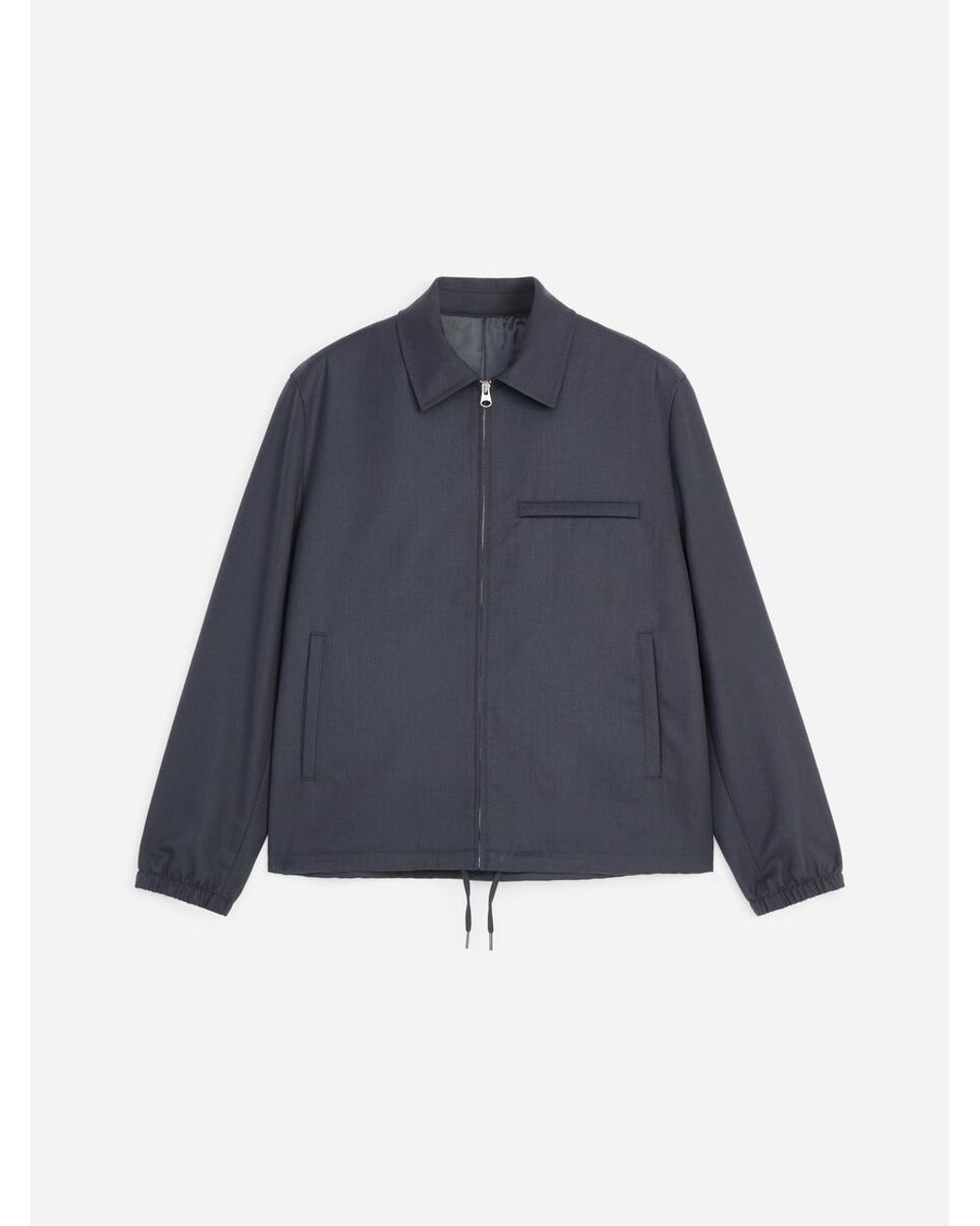 ARKET Blue Wool Blouson for men