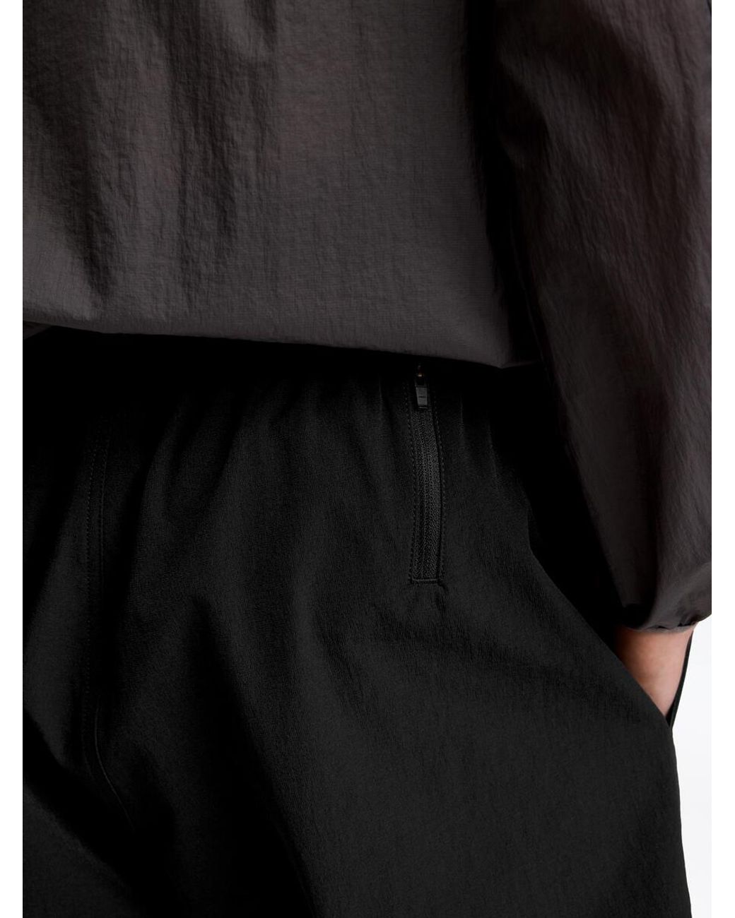 ARKET Black Active Sport Shorts for men