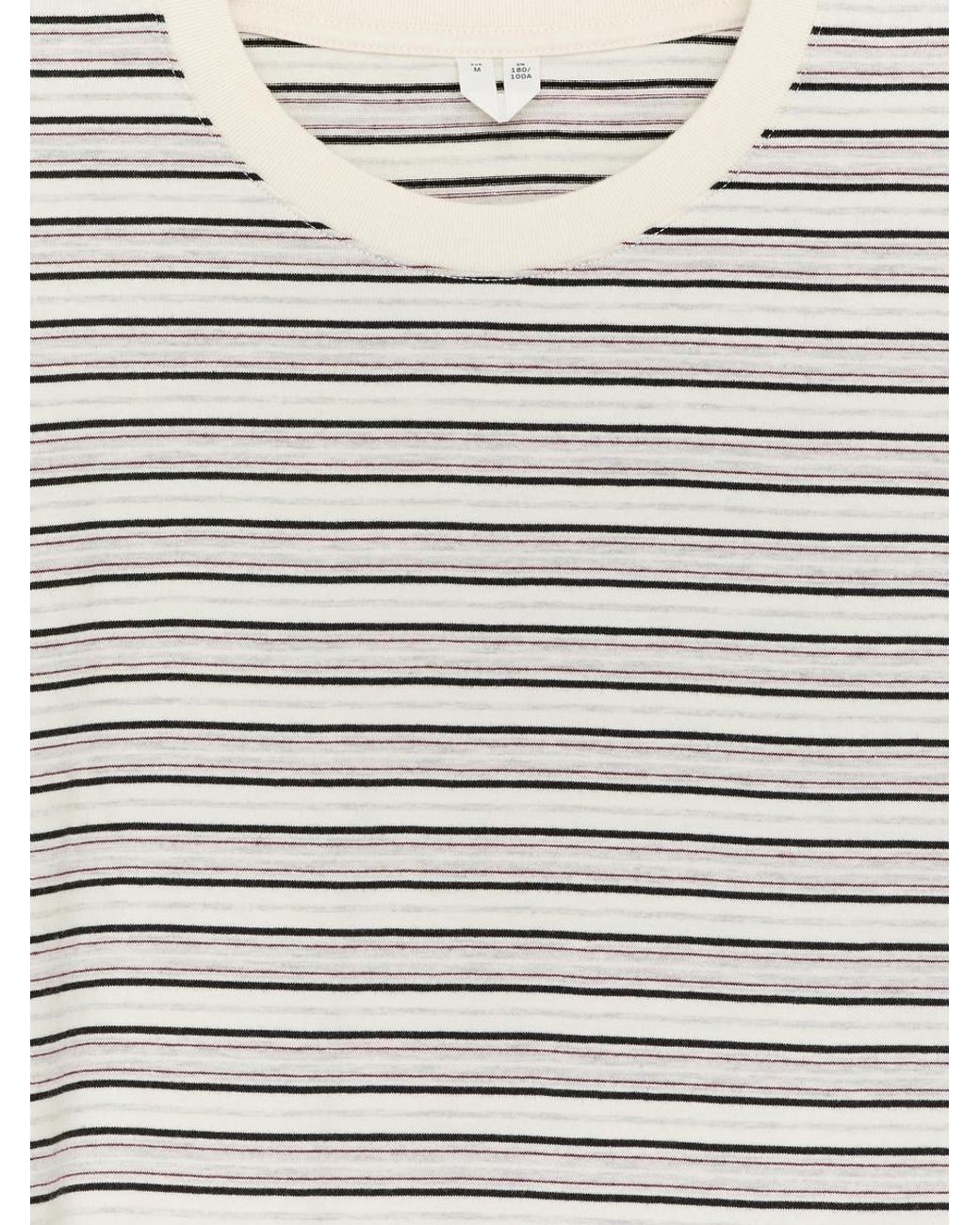 ARKET White Relaxed Long-Sleeve T-Shirt for men