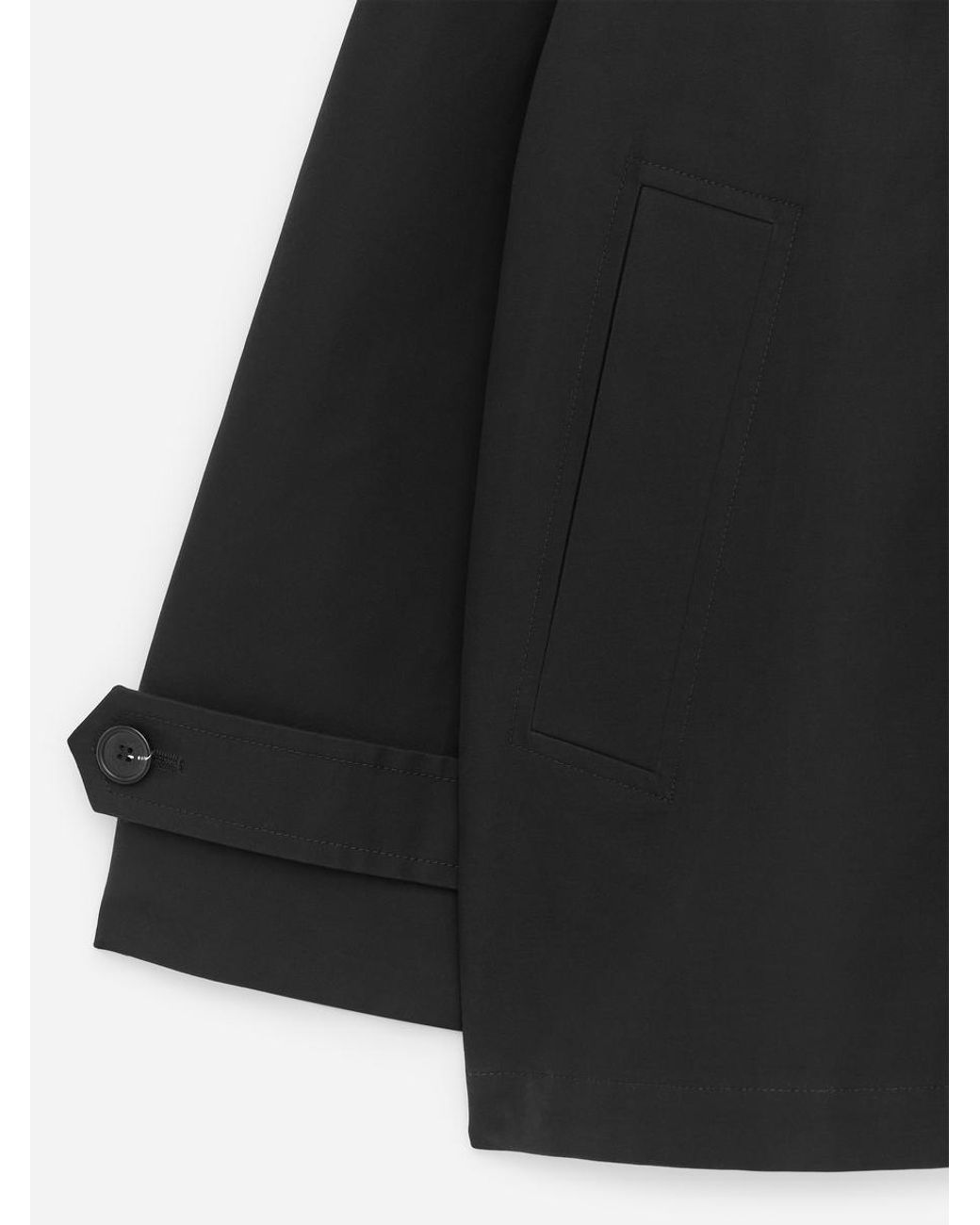 ARKET Black Corduroy-Collar Jacket