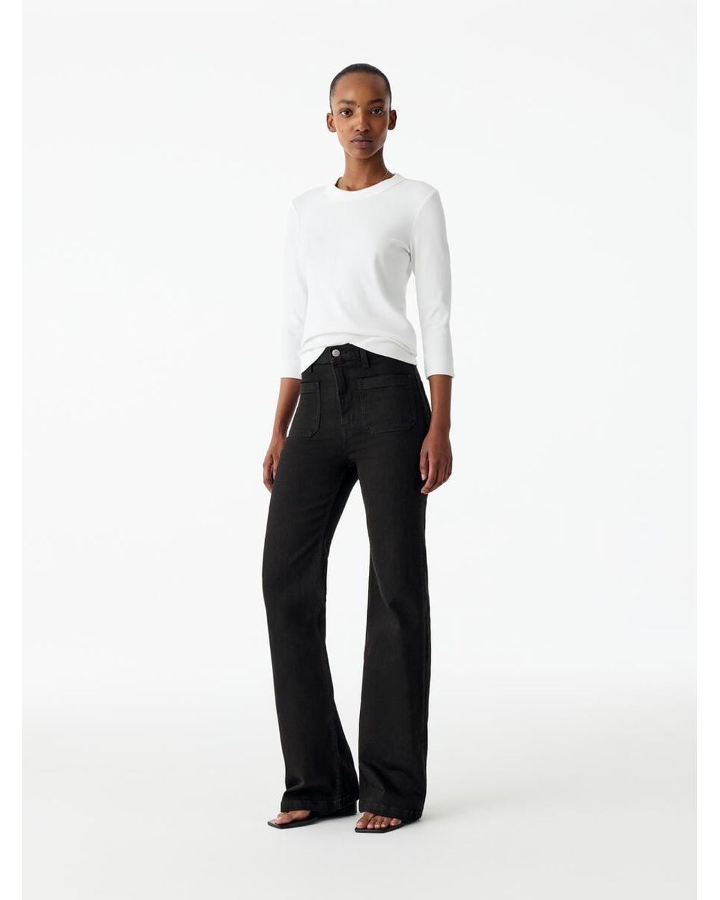 ARKET White Spruce Flared Jeans