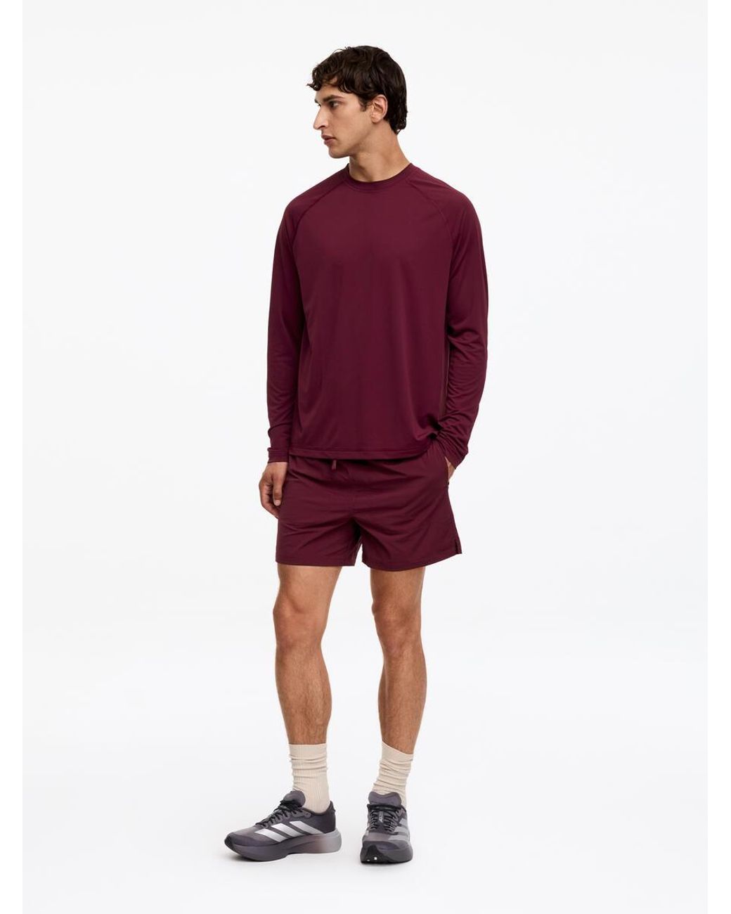 ARKET Red Active Long-Sleeve Top for men