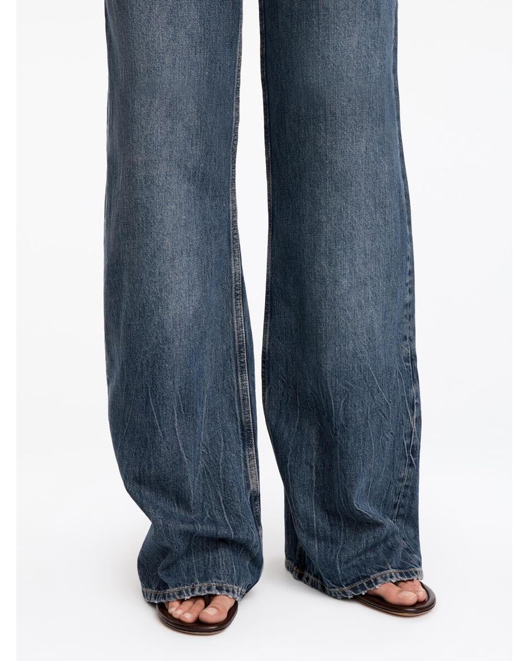 ARKET Blue Elm Low Flared Jeans