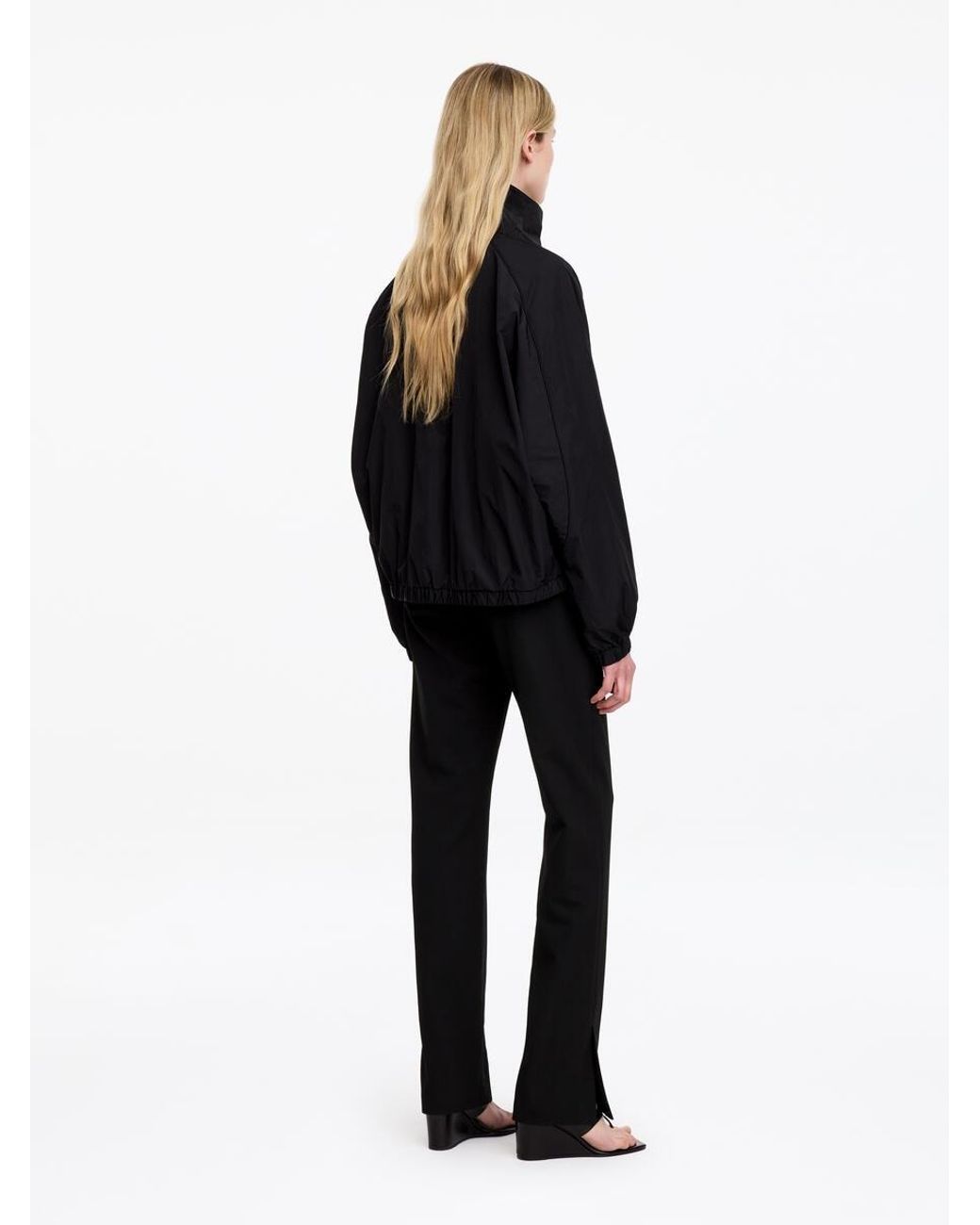ARKET Black Slim Tailored Trousers