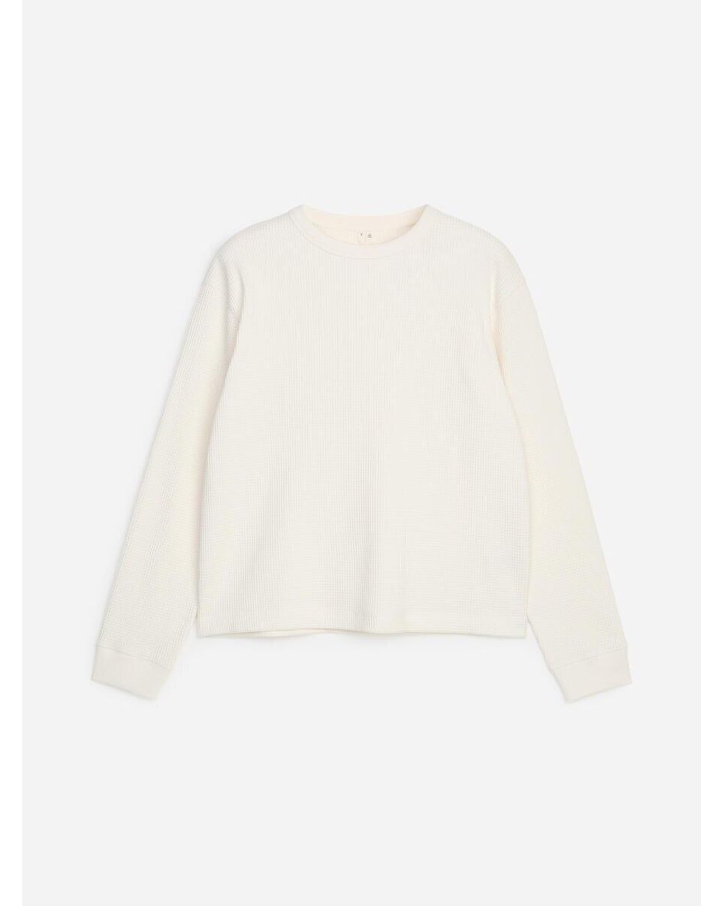 ARKET White Active Waffle Top for men