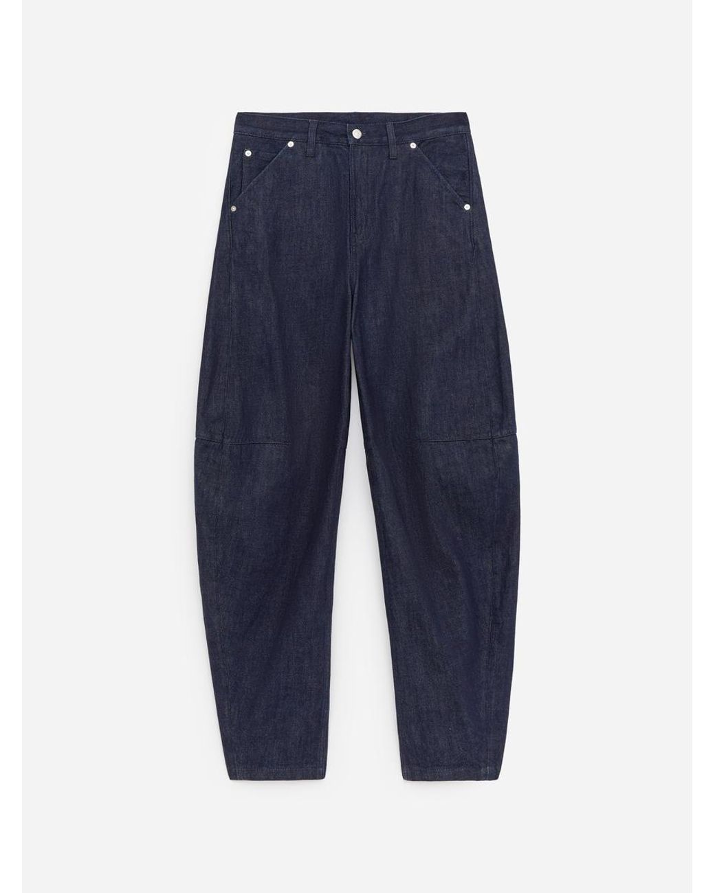 ARKET Blue Pine Relaxed Barrel Jeans