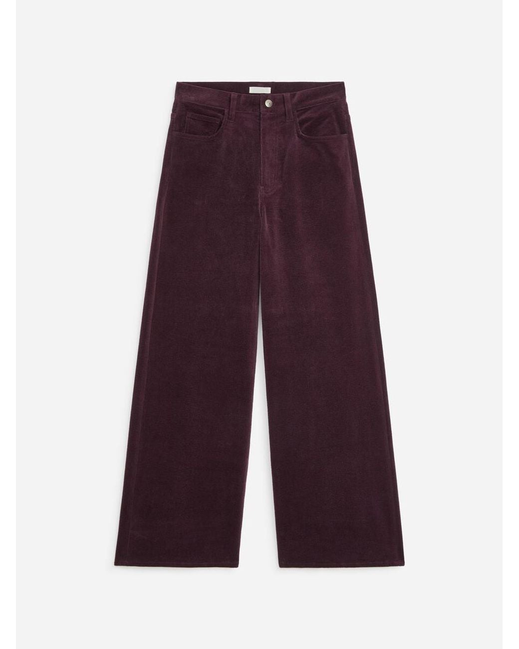 ARKET White Corduroy Trousers