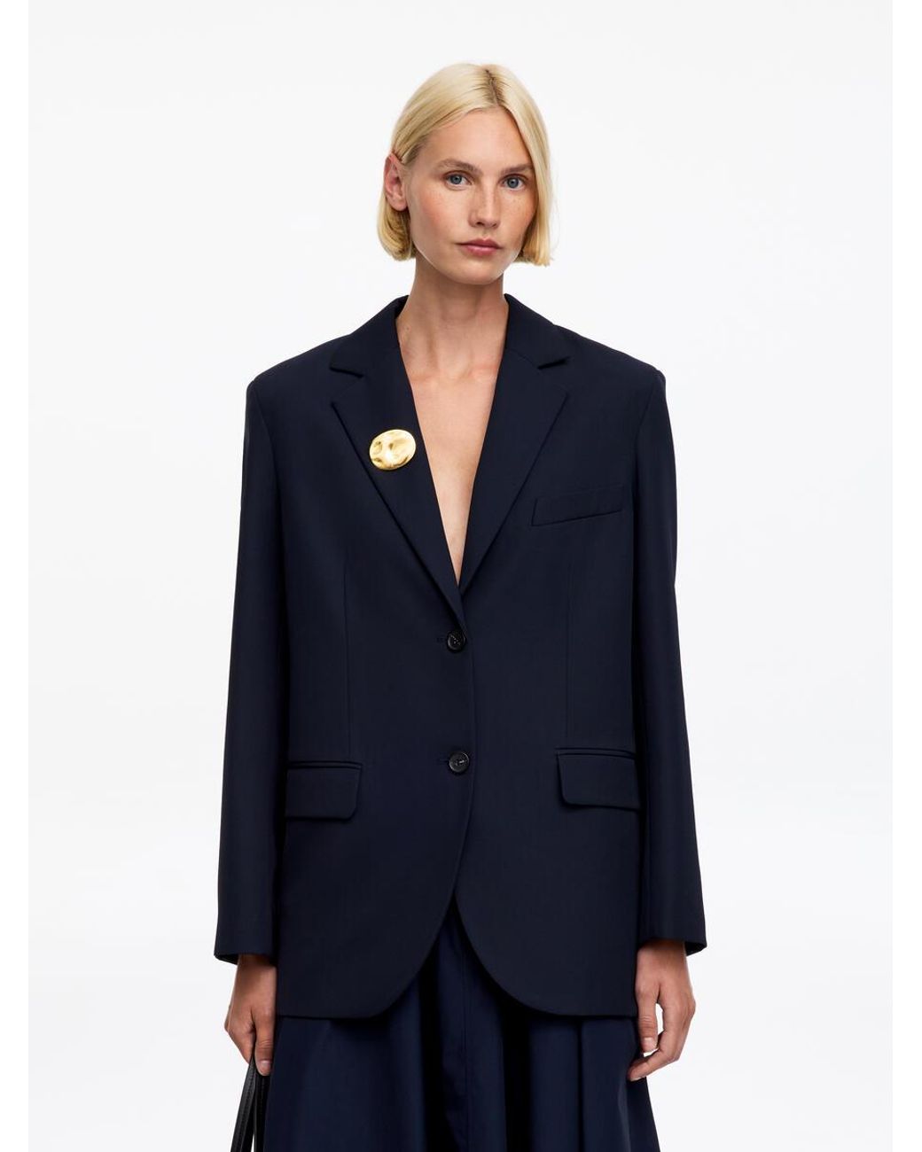 ARKET Blue Plated Brooch