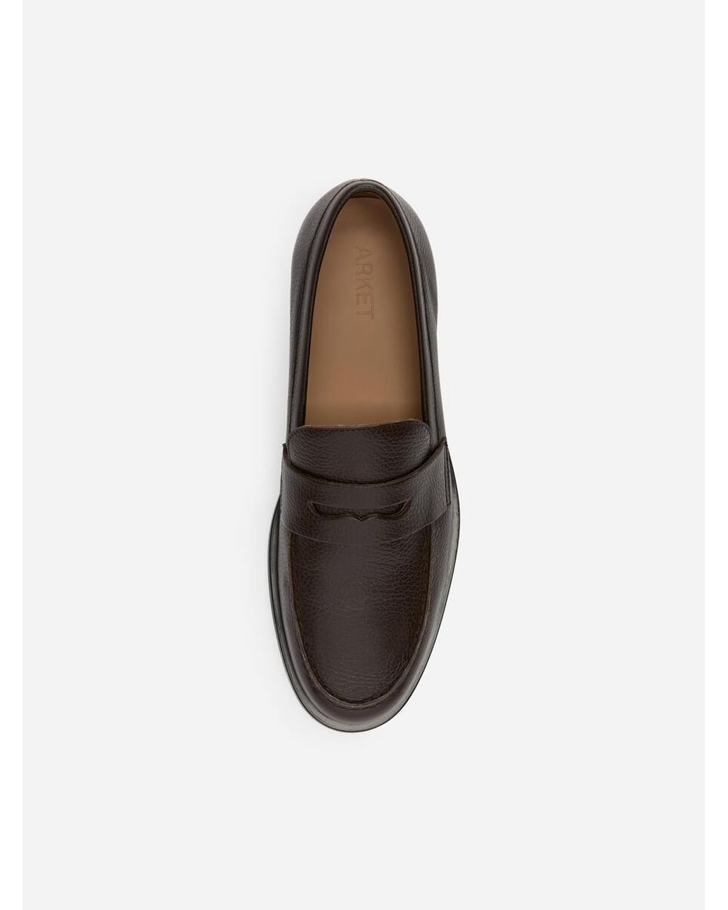 ARKET Blue Leather Loafers for men