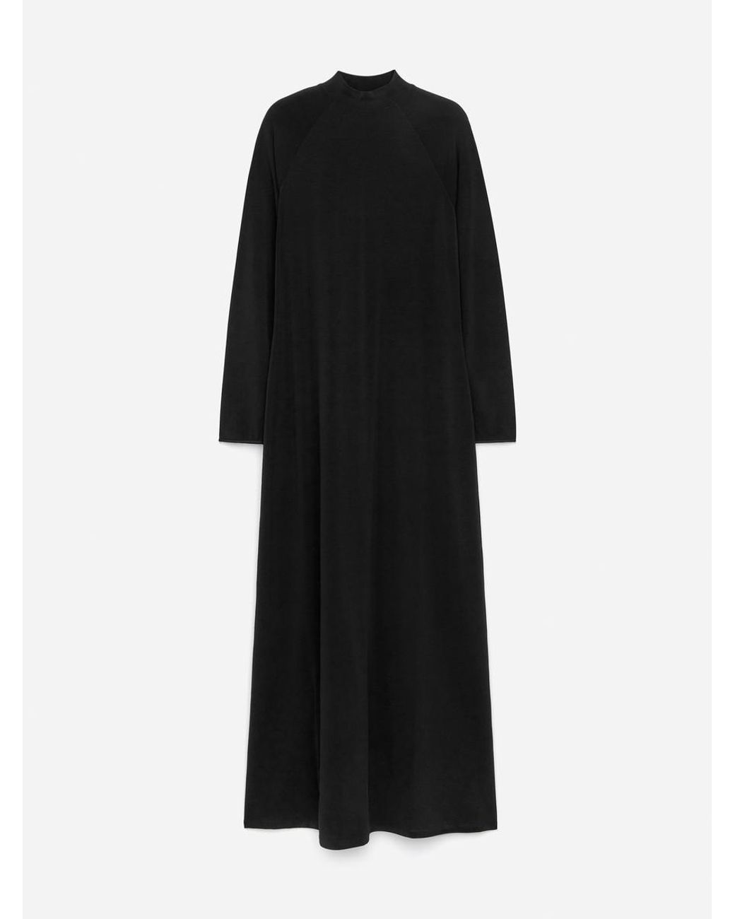 ARKET Black Maxi Stretch Dress