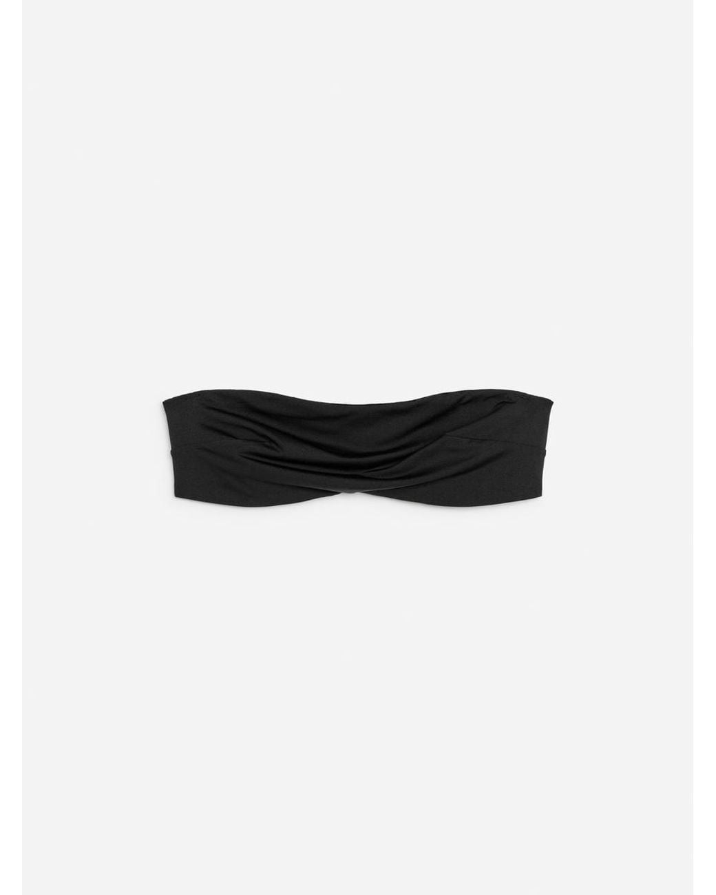 ARKET Black Bandeau Bra