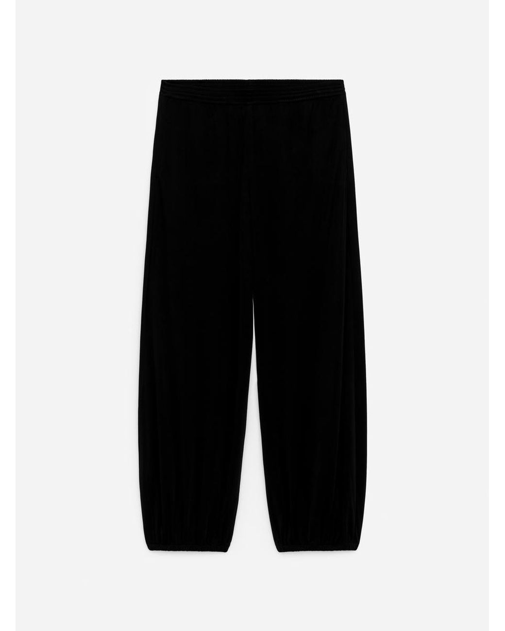 ARKET Black Balloon Trousers