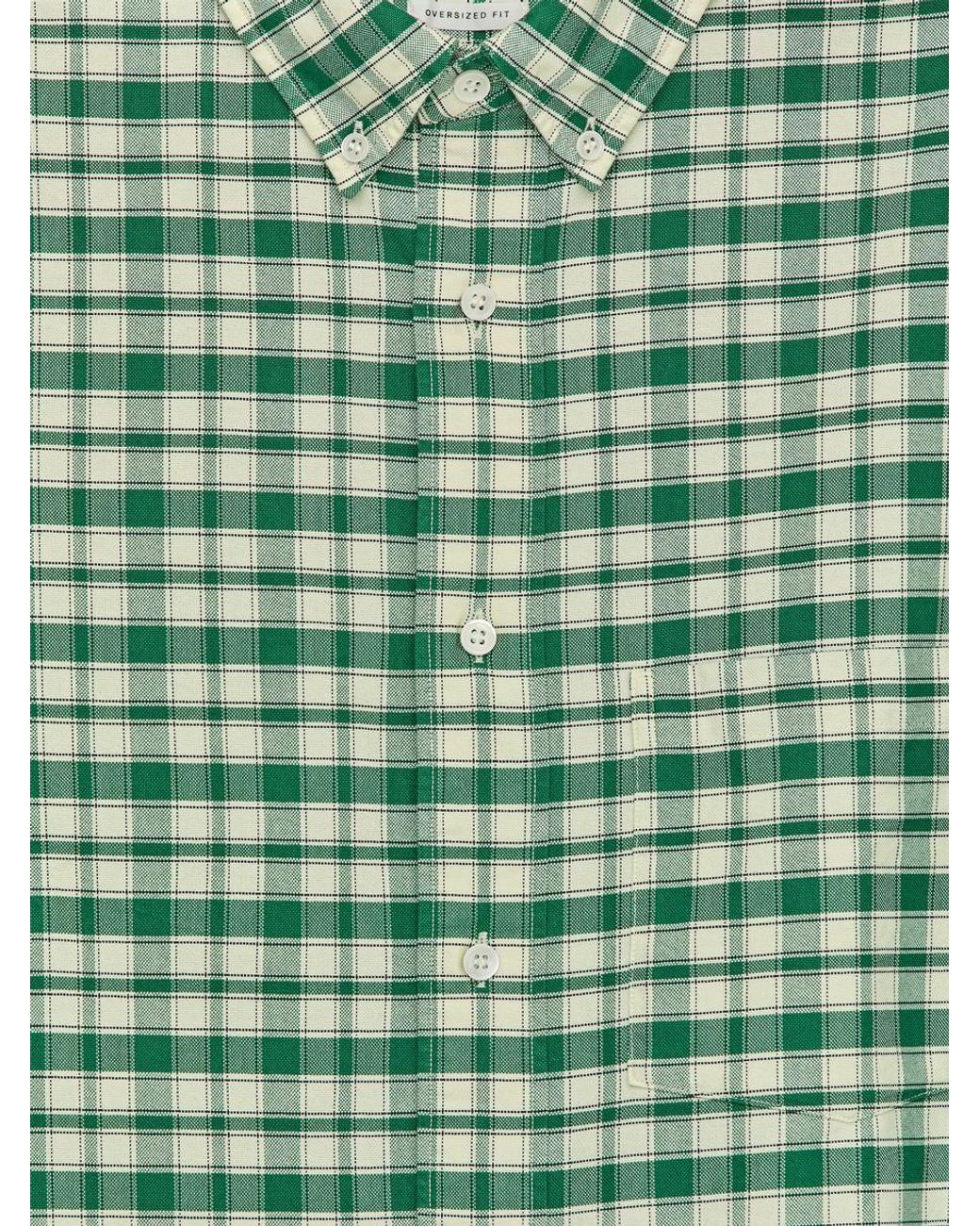 ARKET Green Oversized Oxford Shirt for men