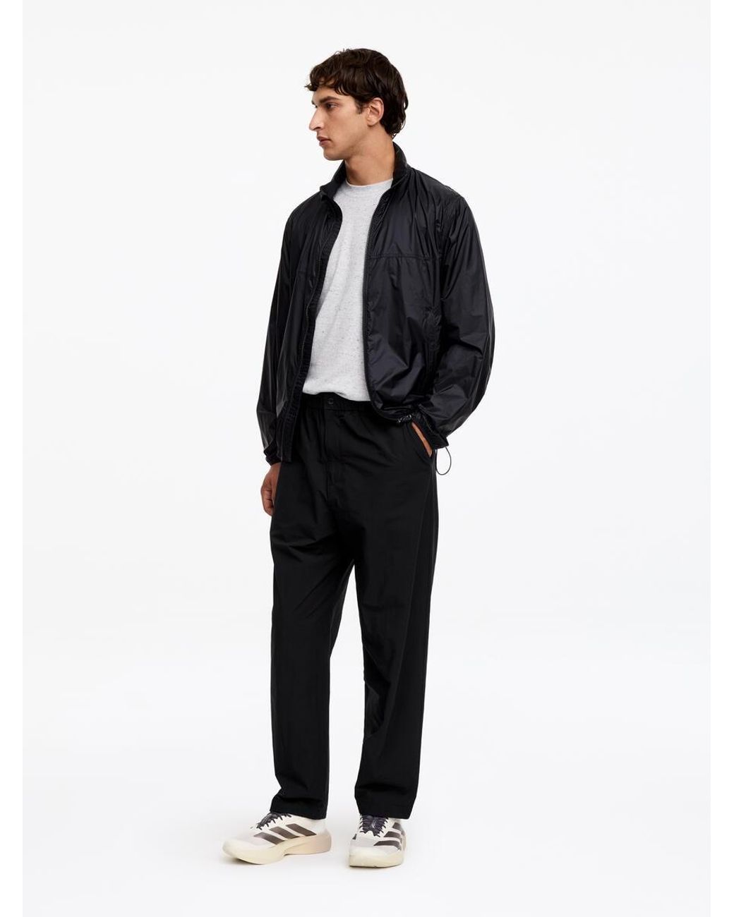 ARKET Black Active Hybrid Trousers for men