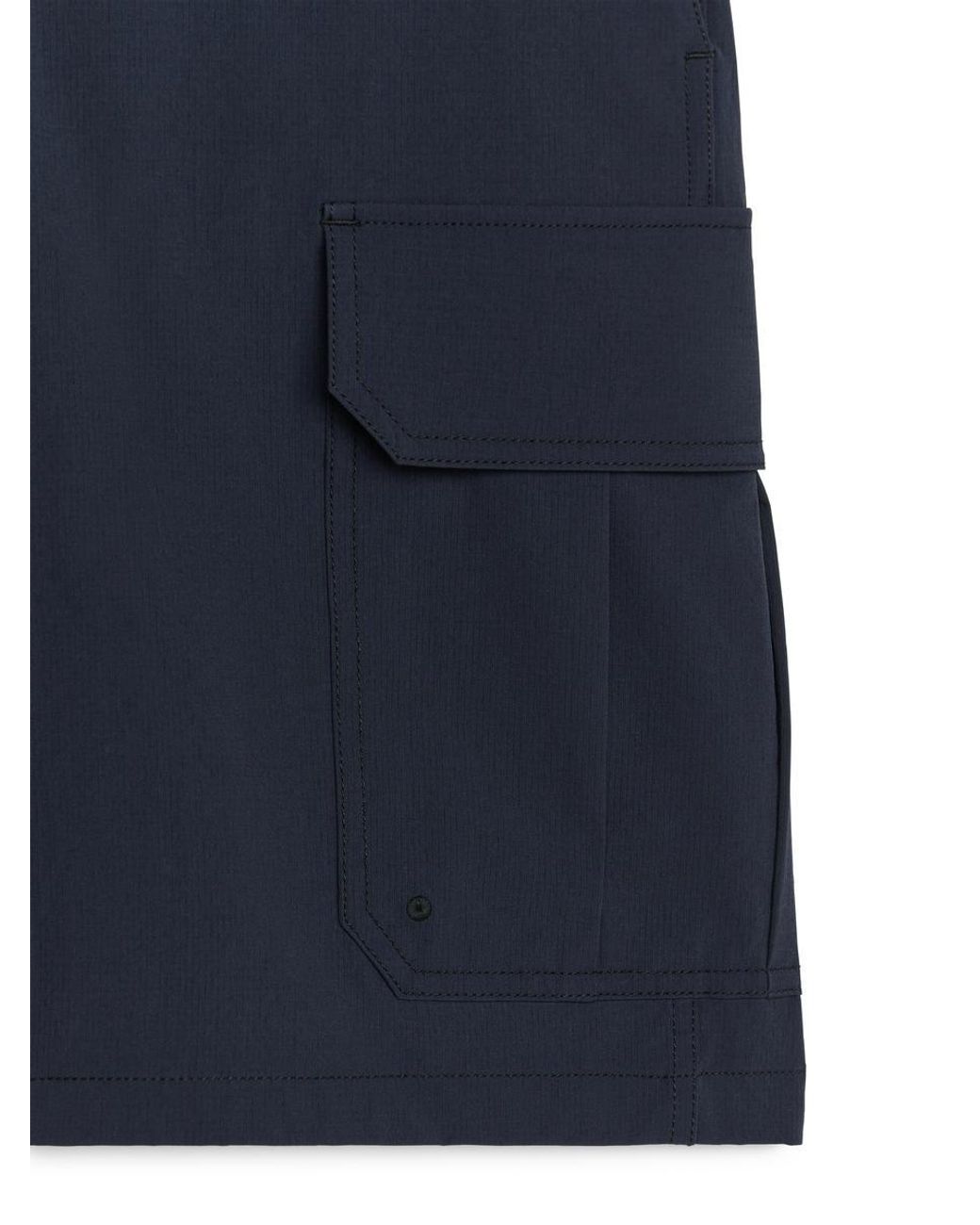 ARKET Blue Cargo Shorts for men