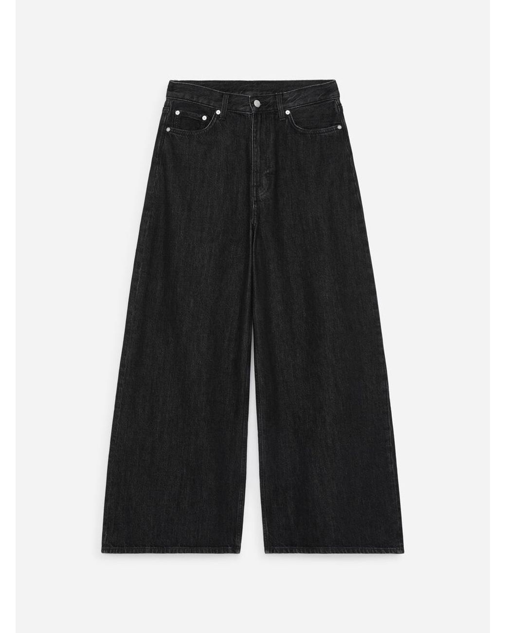 ARKET White Cedar Oversized Wide Jeans